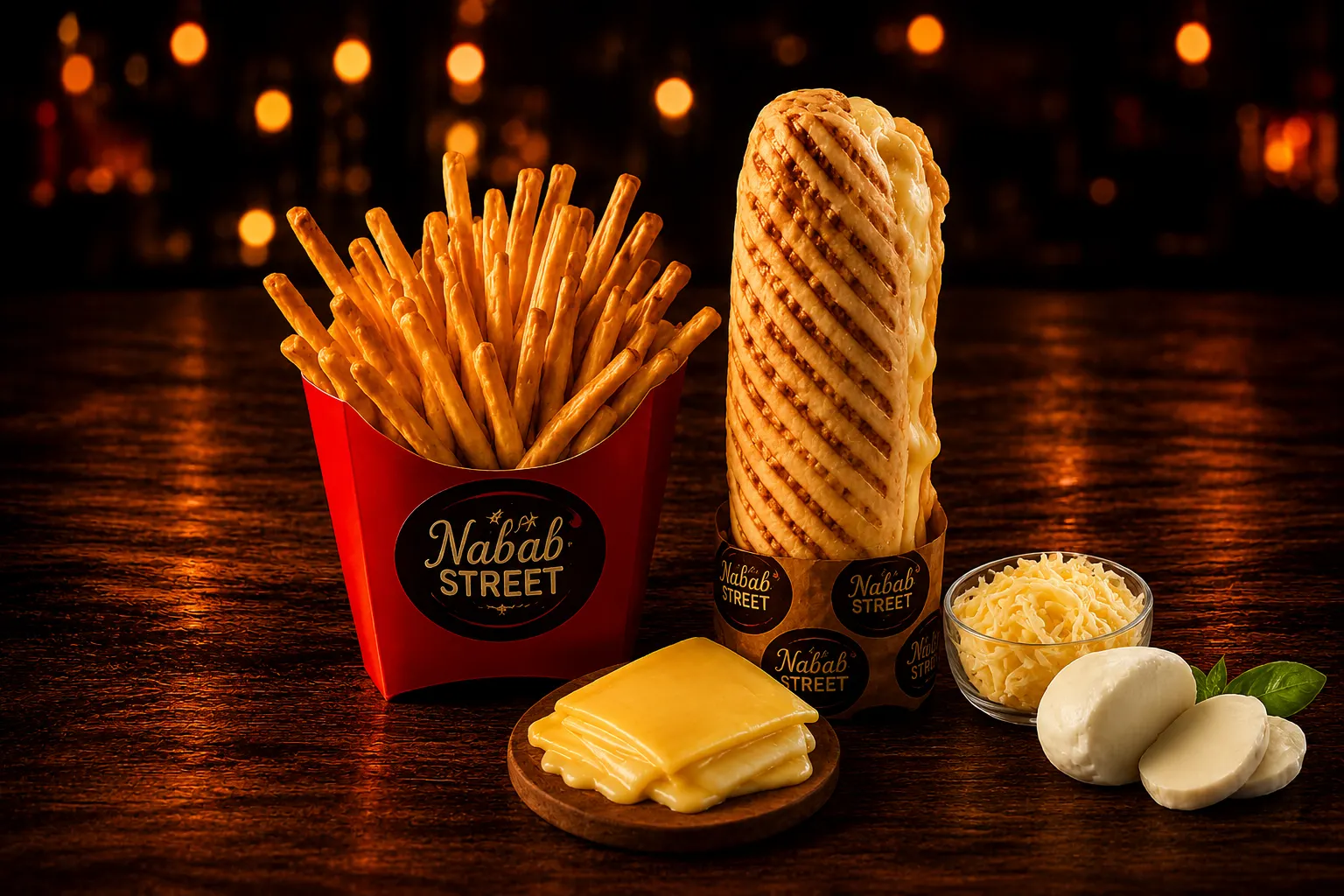 Panini 3 Fromages + Frites