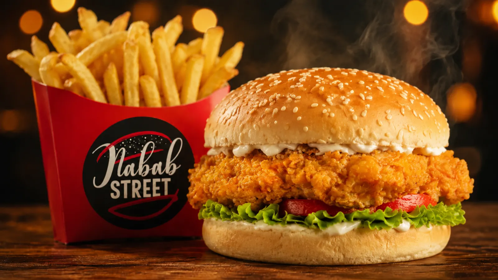 Méga Chicken + Frites