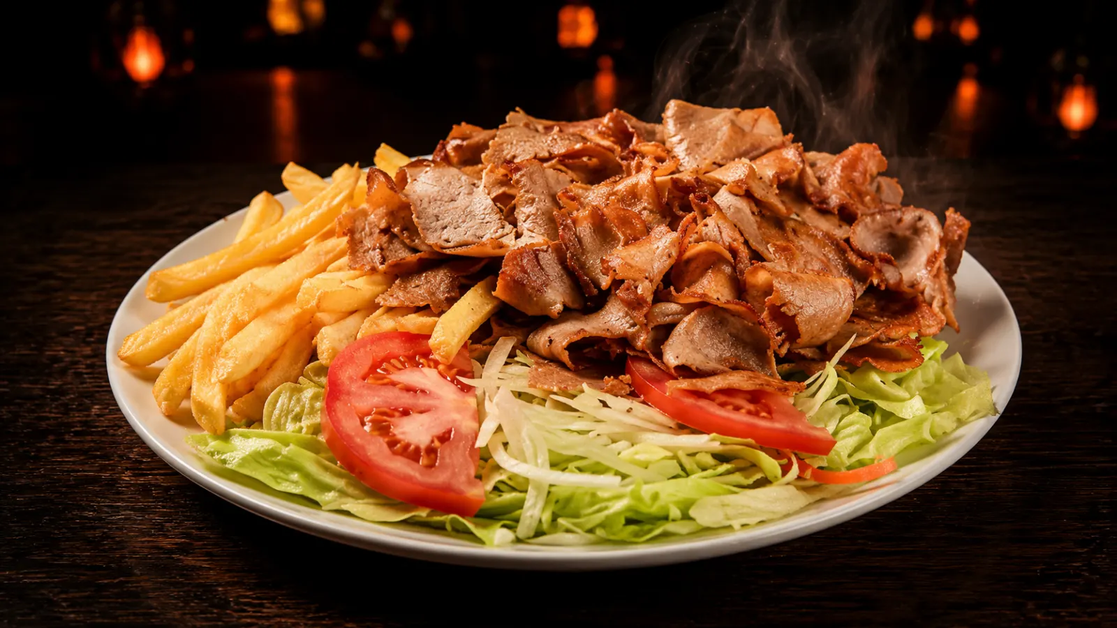 Assiette Kebab + Frites