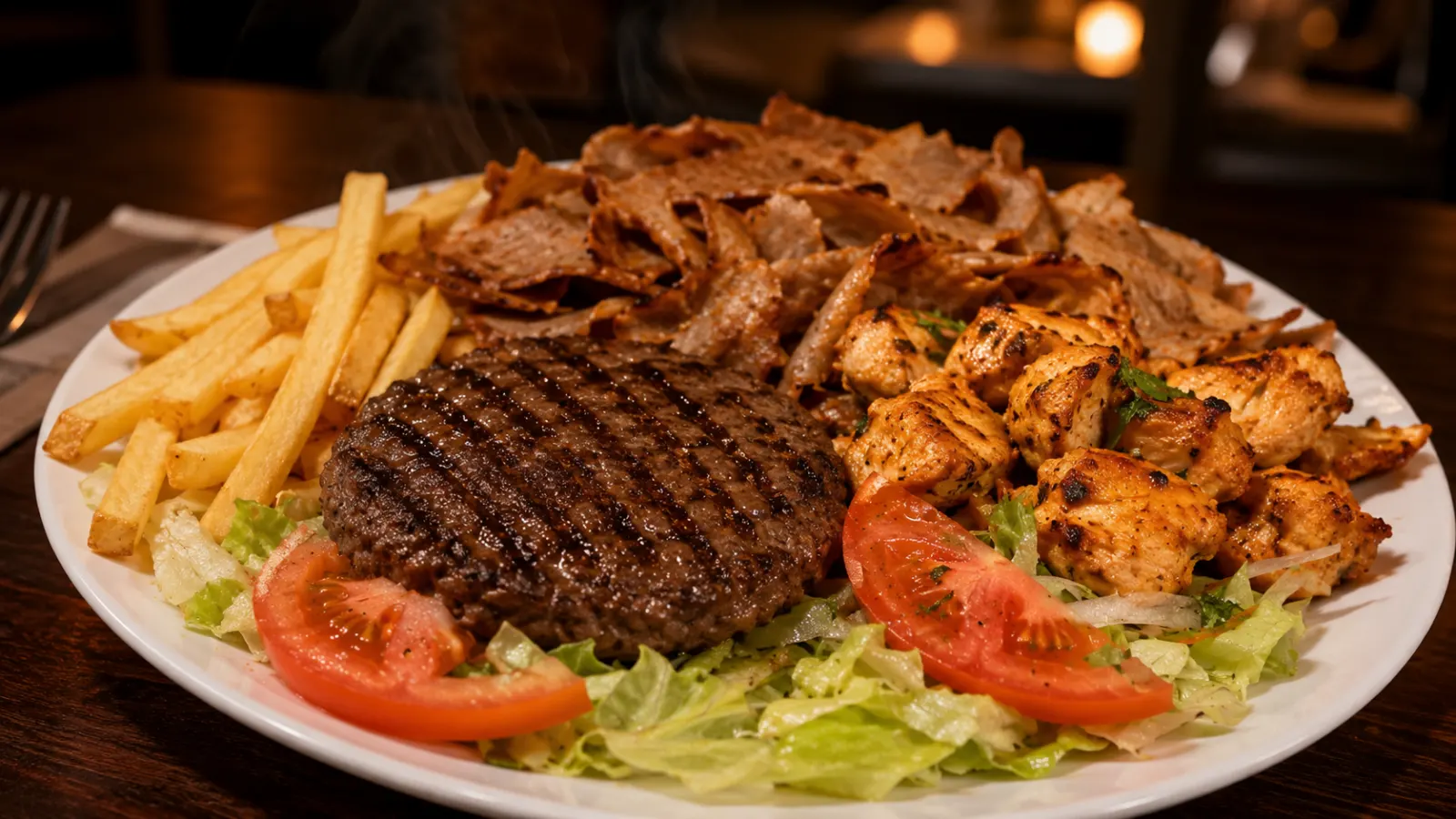 Assiette Royale + Frites